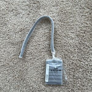 Brand new Coach lanyard